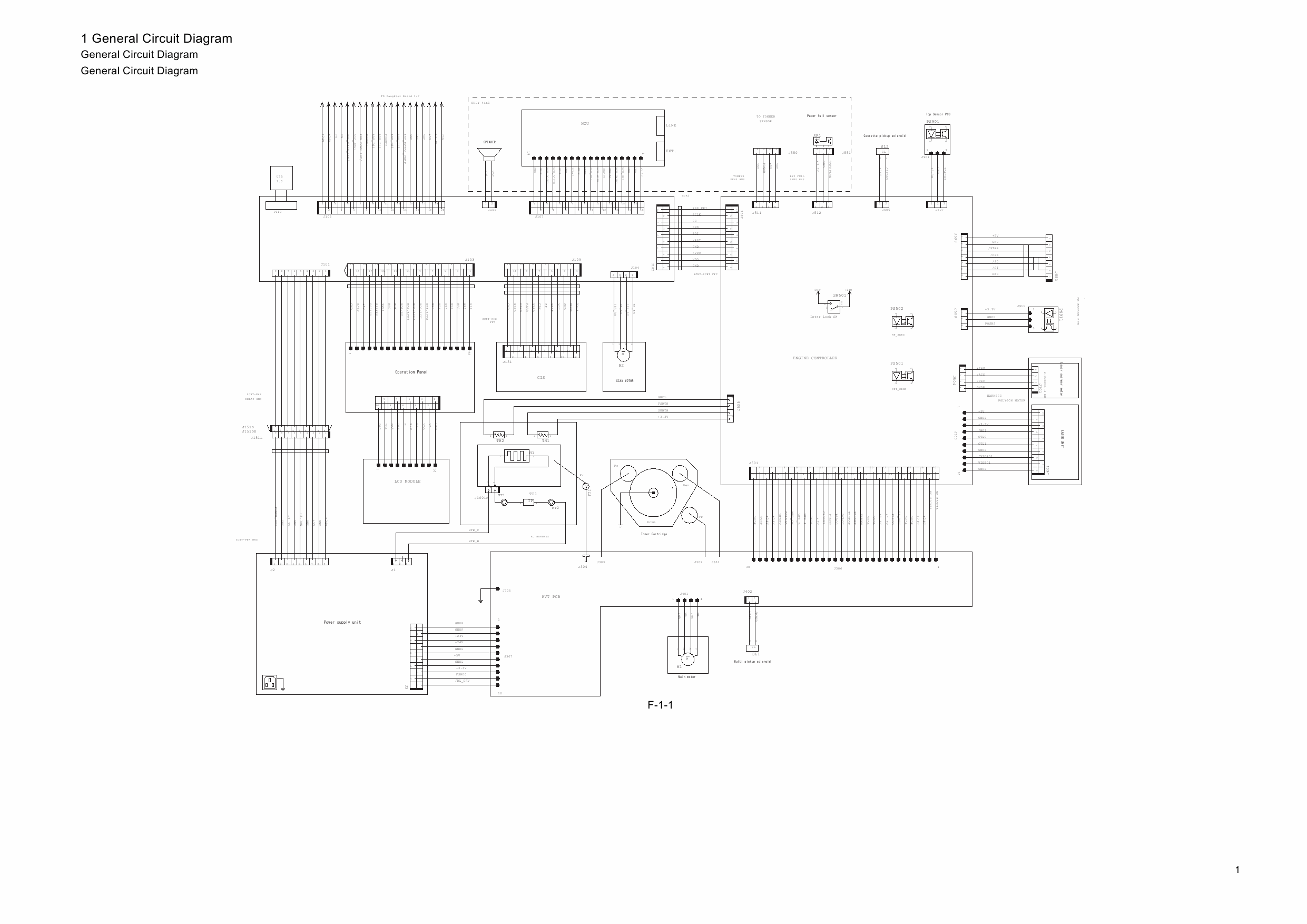 Canon imageCLASS MF-3240 Circuit Diagram-6